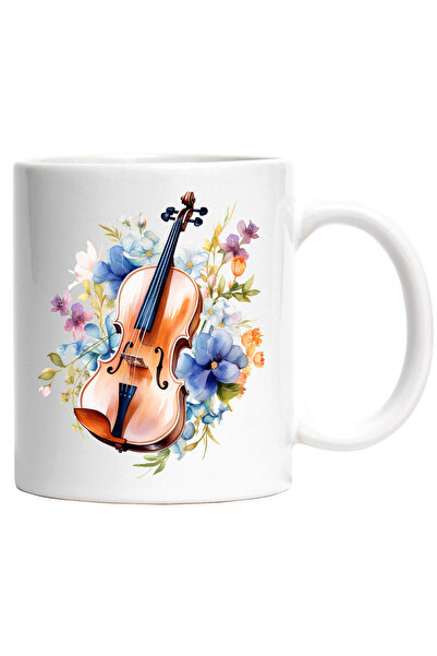 StoryGift Romania Cana cu o vioara | ilustratie | sta pe o "patura" din flori...