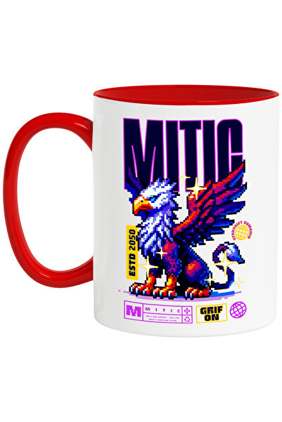 StoryGift Romania Cana Grifon creatura mitica, joc video lume virtuala, 330ml...