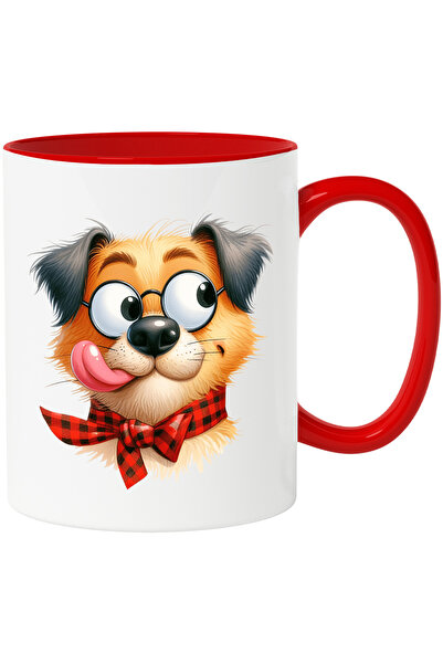 StoryGift Romania Cana cu un caine care are o privire ciudata | ilustratie | ...