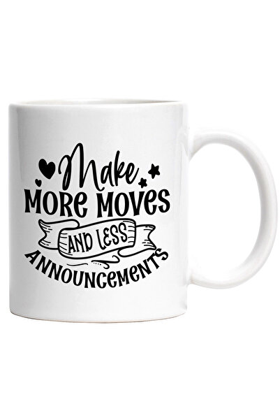 StoryGift Romania Cana cu mesaj care te indeamna sa faci mai multe "miscari" ...