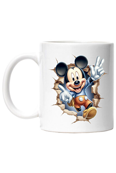 StoryGift Romania Cana Cu Mikey Mouse, Gaura, Zid, Disney, Personaj, Multicol...