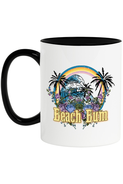 StoryGift Romania Cana cu mesajul "Beach Bum", vara, vacanta, relaxare, conce...