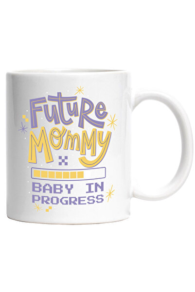 StoryGift Romania Cana Cu Mesaj In Engleza Future Mommy Baby In Progress, Mam...