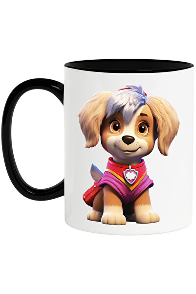 StoryGift Romania Cana cu o catelusa vesela, ilustratie, patrula catelusilor,...