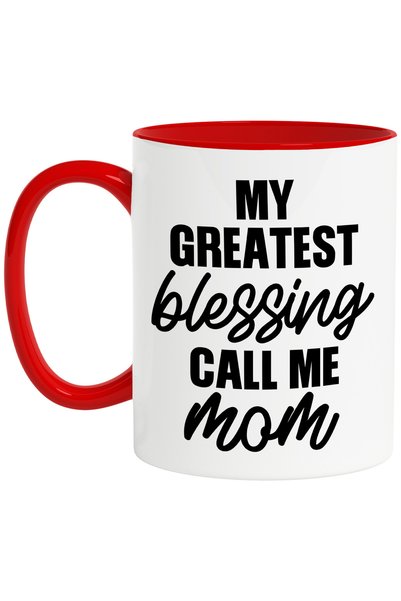 StoryGift Romania Mug for a mother who is happy that her daughter calls her m...