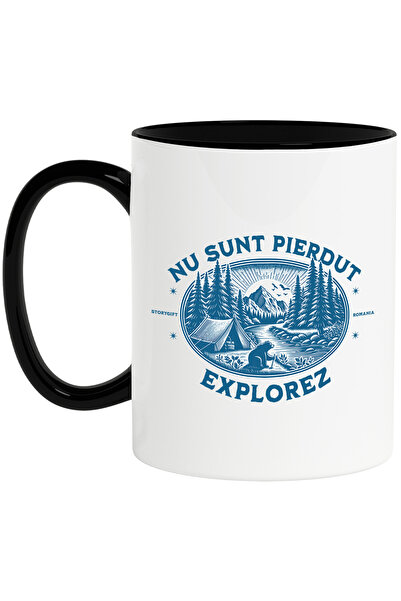 StoryGift Romania Cana nu sunt pierdut, explorez, rau in padure urs, 330ml, C...