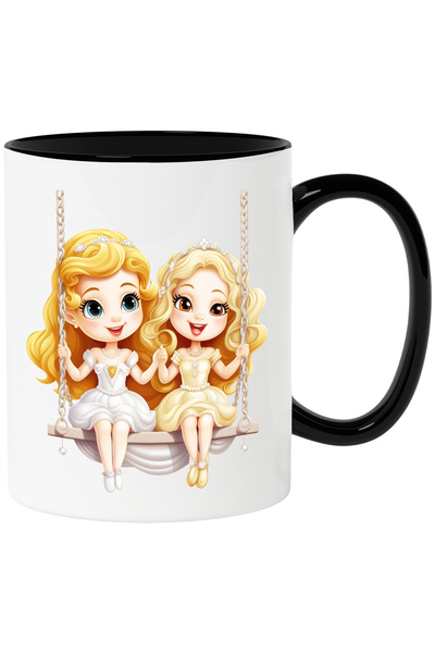 StoryGift Romania Cana cu 2 printese dragalase care se dau in leagan | ilustr...