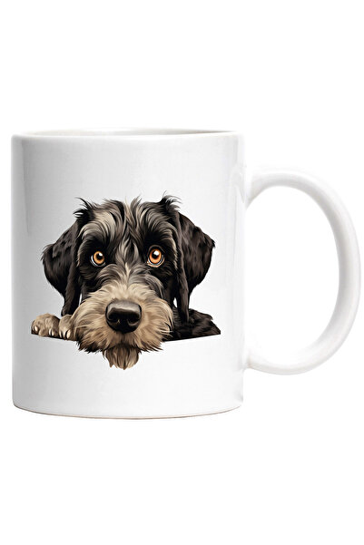 StoryGift Romania Cana cu un catel blanos care are o privire trista | ilustra...