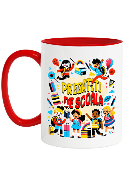 StoryGift Romania Cana cu Copii Veseli Educatie Gata De Scoala Teme Carti Cre...