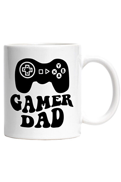 StoryGift Romania Cana Cu Text Gamer Dad, Familie, Barbat, Consola,,Ceramica,...