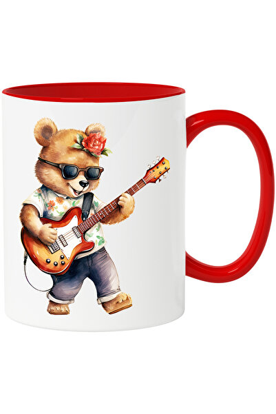 StoryGift Romania Cana cu un urs care canta la chitara | ilustratie | veselie...