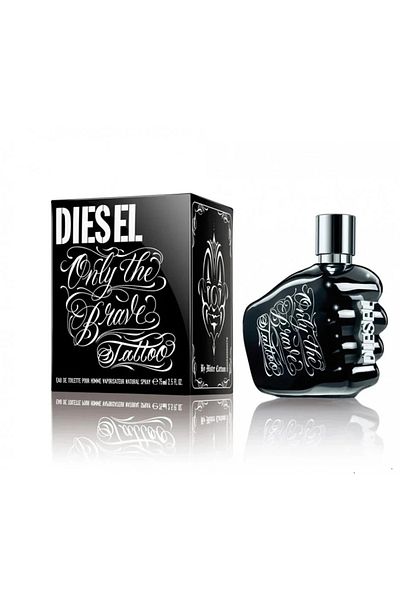 Diesel عطر ديزل اونلي ذا بريف تاتو الاسود او دو تواليت 125مل