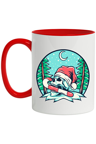 StoryGift Romania Cana Cu Padure, Iarna, Glob De Zapada, Craniu, Craciun, Mul...