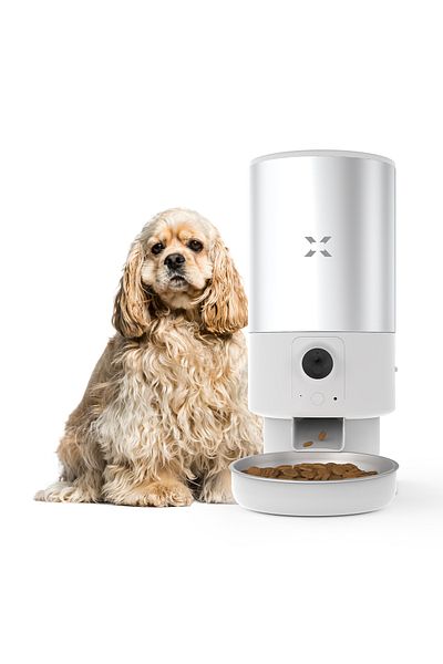 Xenon Smart Smart Automatic Food Bowl, Cat Water Dispenser and 4 Filters Set of 3 Pet Products