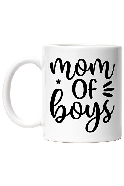 StoryGift Romania Cana pentru o mama de baieti cu mesaj in engleza cu Maner A...