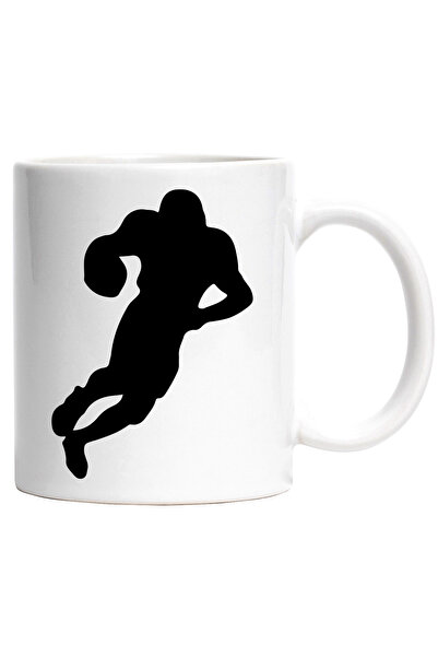 StoryGift Romania Cana cu un jucator de fotbal american care se pregateste pe...