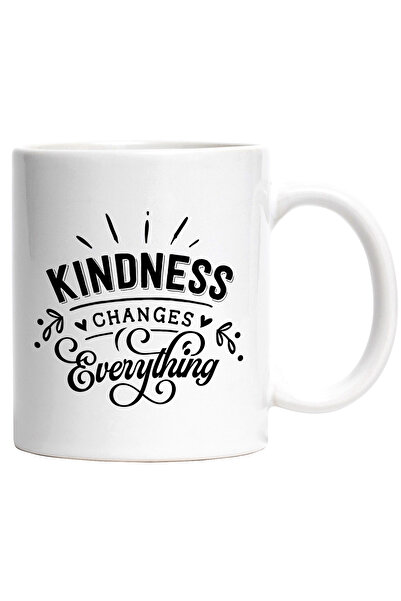StoryGift Romania Cana cu inimioare si mesajul "Kindness changes everything" ...