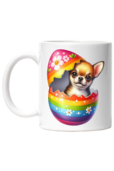 StoryGift Romania Cana cu un catel care iese dintr-un ou spart | ilustratie |...