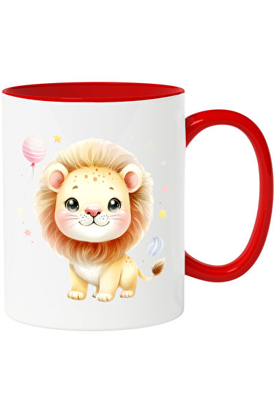 StoryGift Romania Cana cu un leu micut | ilustratie | balon | stelute | regel...