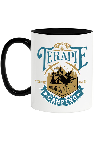 StoryGift Romania Cana n-am nevoie de terapie doar sa merg in camping, 330ml,...