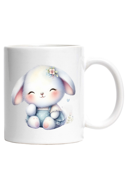 StoryGift Romania Cana cu o iepuroaica imbujorata | ilustratie | zambeste | f...