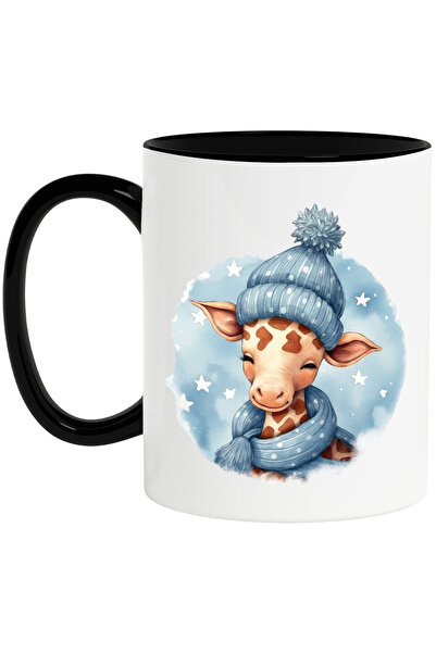 StoryGift Romania Cana cu o girafa somnoroasa | ilustratie | noapte | vise | ...