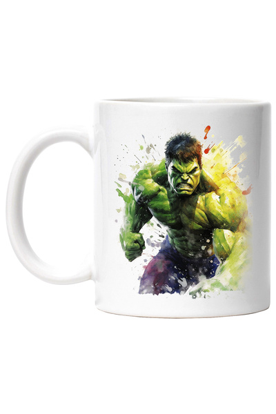 StoryGift Romania Marvel Mug, Comic Book Lovers, Hulk, Superheroes, Bruce Ban...