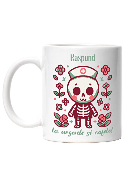 StoryGift Romania Cana asistenta medicala raspund la urgente si cafea, 330ml,...