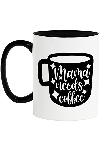 StoryGift Romania Cana cu mesajul in engleza "Mama needs coffee" - mama are n...