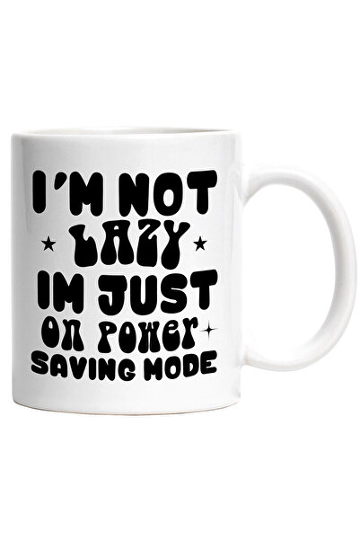 StoryGift Romania Cana cu mesajul "Nu sunt lenes, sunt doar in modul de econo...