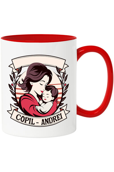 StoryGift Romania Cana cu Mama Si Copil Text Copil Andrei Familie Iubire Eter...