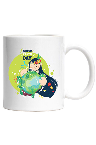 StoryGift Romania Cana Cu Mesaj In Engleza World Earth Day, Ziua Mondiala A P...