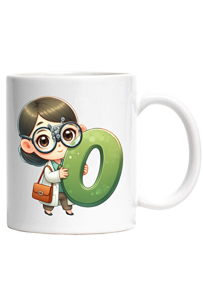 StoryGift Romania Cana cu o doctorita care tine litera "O" | ilustratie | oft...