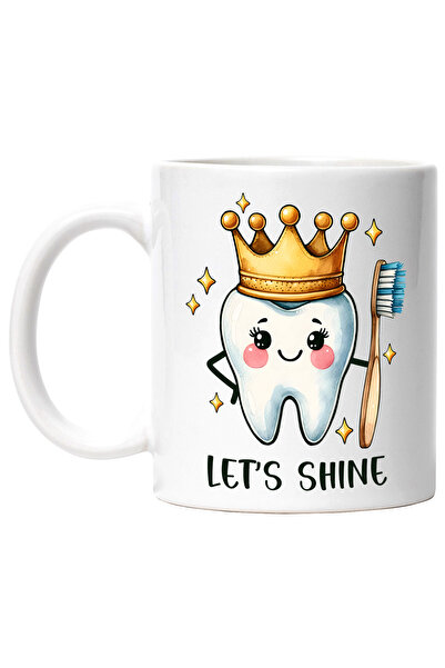 StoryGift Romania Cana cu mesajul "Let's shine", profesie, ilustratie, munca,...