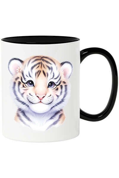 StoryGift Romania Cana cu un pui de tigru | ilustratie | natura | jungla | co...