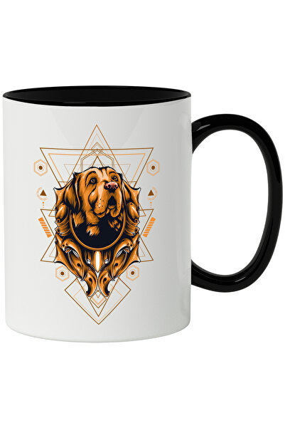 StoryGift Romania Cana Cu Caine, Abstract, Geometric, Portret, Multicolor 330...