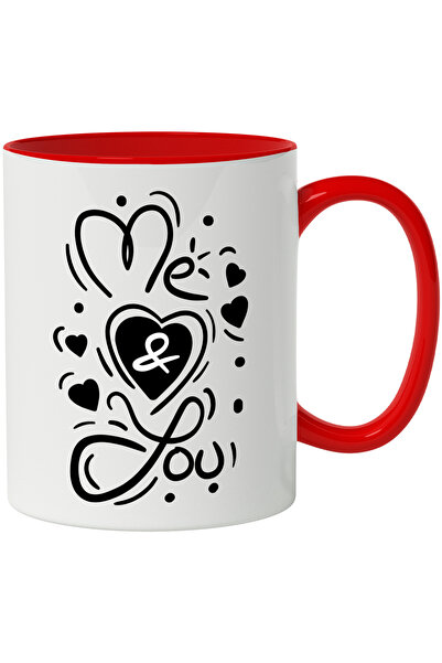 StoryGift Romania Cana Cu Mesaj In Engleza Me & You, Inima, Dragoste, Relatie...