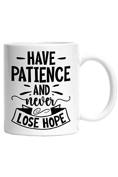 StoryGift Romania Cana cu textul "Ai rabdare si nu iti pierde speranta niciod...