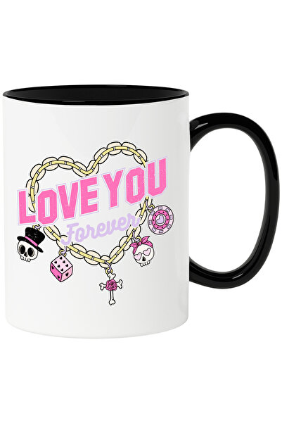StoryGift Romania Cana cu mesajul "Love you forever", pentru totdeauna, iubir...