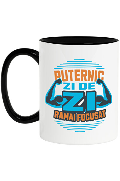 StoryGift Romania Cana cu Mesaj Motivational Iubitorii De Sport Maini Umane F...