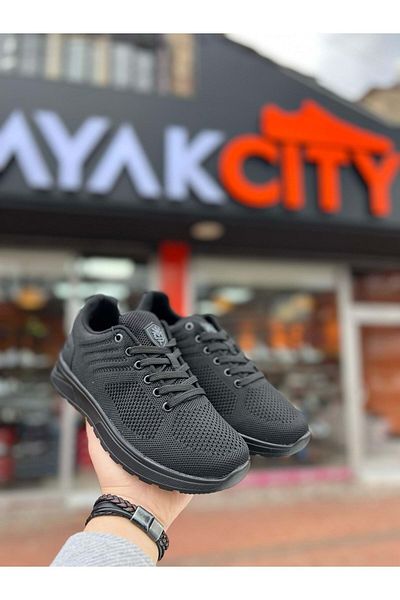 M.P. Casual Lace-Up Sneakers Black Sneaker Black
