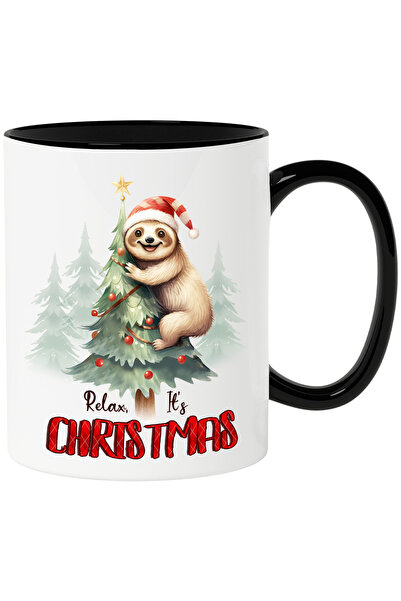 StoryGift Romania Cana cu animalul sloth/lenes cu mesajul "Relax, it's Christ...