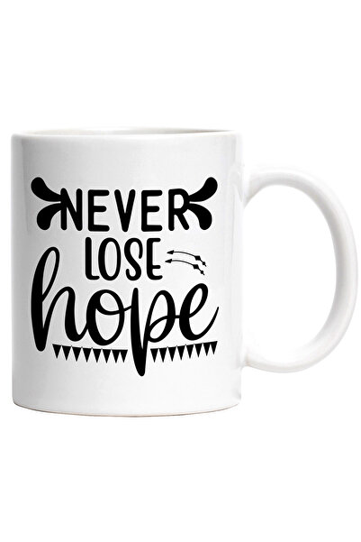 StoryGift Romania Cana cu mesajul motivational in engleza "Never lose hope" -...