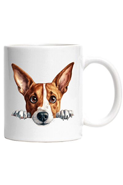 StoryGift Romania Cana cu un catel putin speriat | ilustratie | se uita peste...