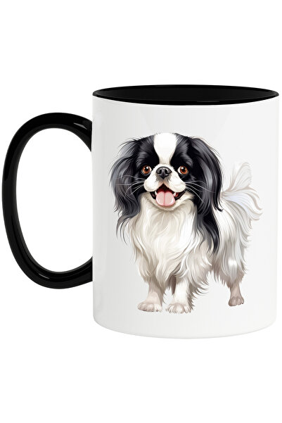 StoryGift Romania Cana cu un catel blanos de talie mica | ilustratie | jucaus...