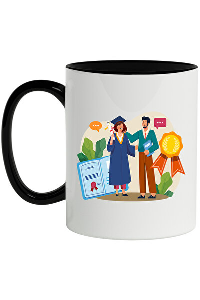 StoryGift Romania Cana Cu Absolvire, Student, Diploma, Panglica, Medalie, Mul...