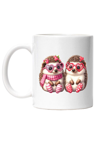 StoryGift Romania Cana cu 2 arici veseli, ilustratie, emotii, prietenie, oche...