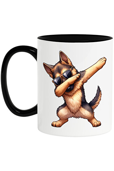 StoryGift Romania Cana cu un catel lup care danseaza | ilustratie | ochelari ...