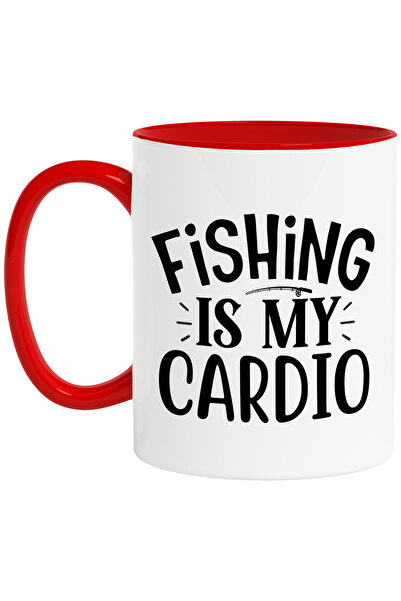 StoryGift Romania Cana pentru cei pasionati de pescuit cu mesajul "Fishing is...