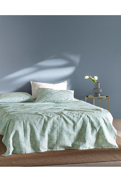 Madame Coco Searlas King Size Ecocell Bedrucktes Piqué-Set